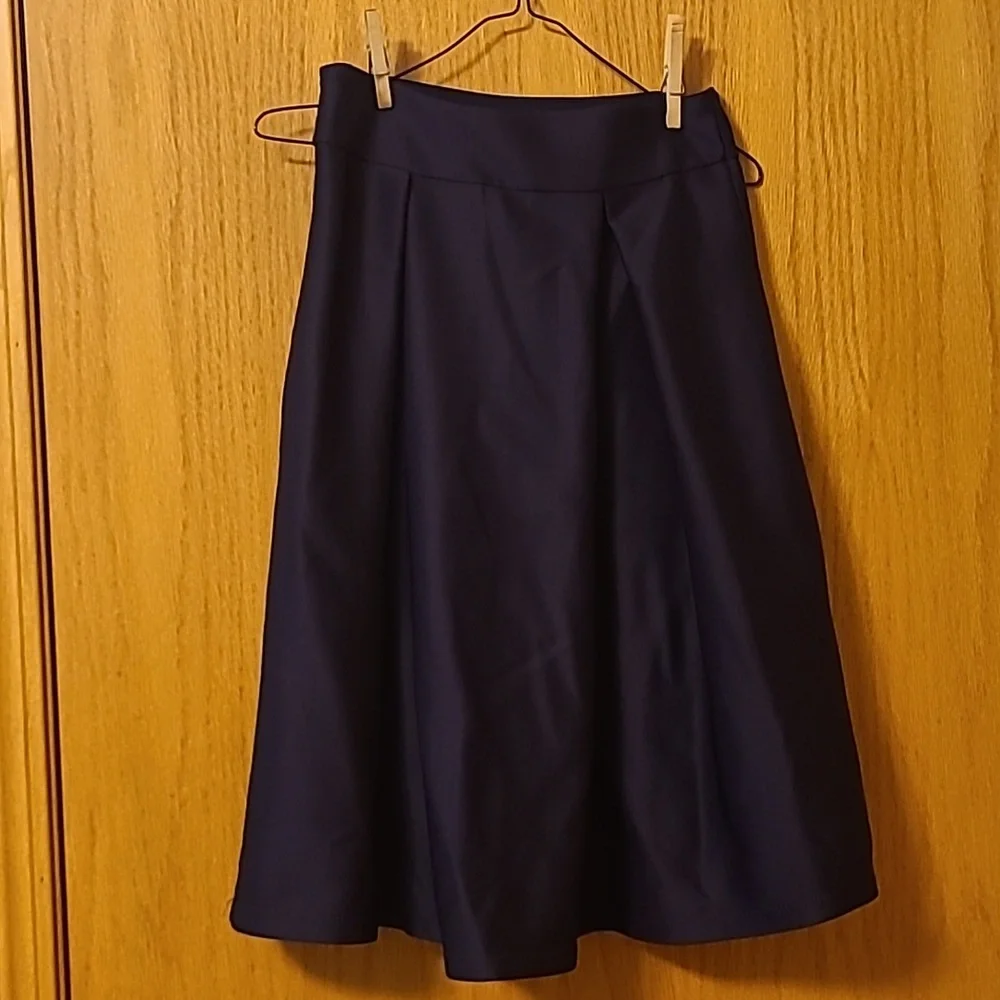 Yuqi Fashion Pleated Purple Skirt